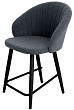 стул Моне полубарный-мини нога черная 500 (Т177 графит)