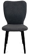 стул Чинзано нога черная 1R38 (Т177 графит)