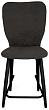 стул Чинзано полубарный-мини нога черная 500 (Т190 горький шоколад)